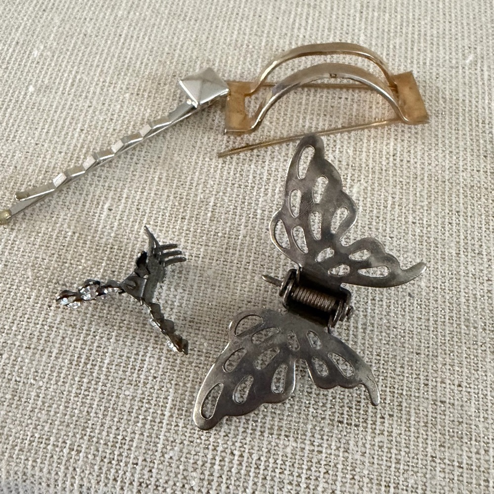 Vintage hair accessories